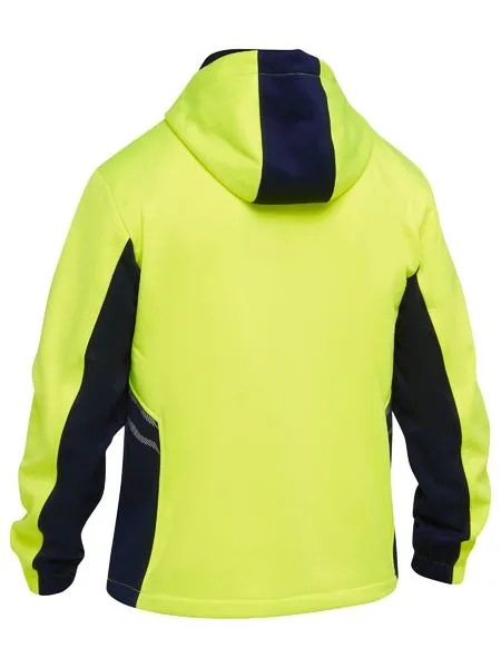 Bisley Hi Vis Liquid Repellent Fleece Hoodie (BK6571)-