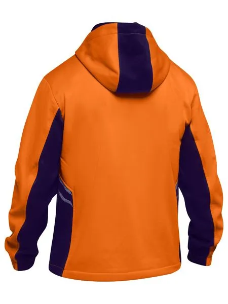 Bisley Hi Vis Liquid Repellent Fleece Hoodie (BK6571)-