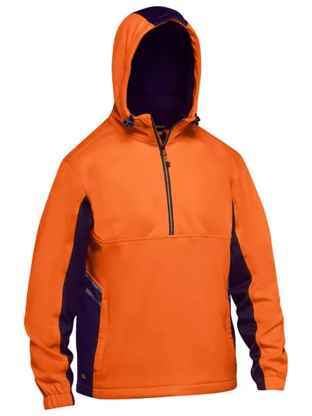 Bisley Hi Vis Liquid Repellent Fleece Hoodie (BK6571)-