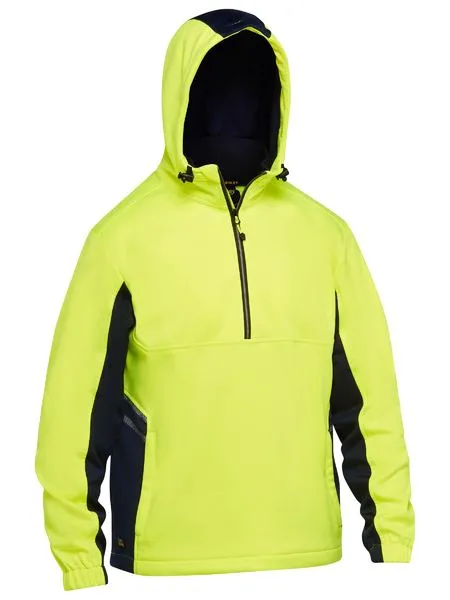 Bisley Hi Vis Liquid Repellent Fleece Hoodie (BK6571)-