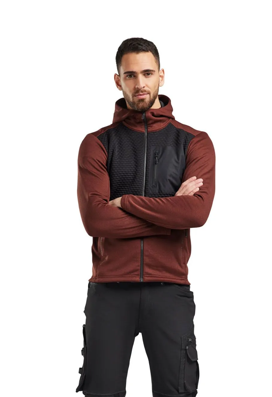 Blåkläder Work Vest Hooded 3540 - Red