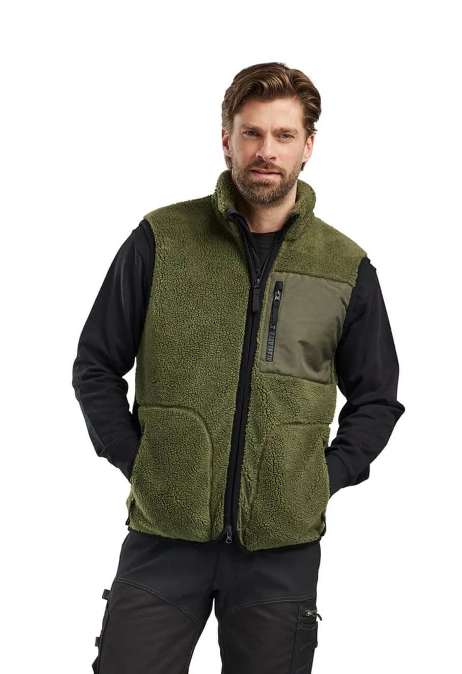 Blåkläder Work Vest Pilé 3820 - Green