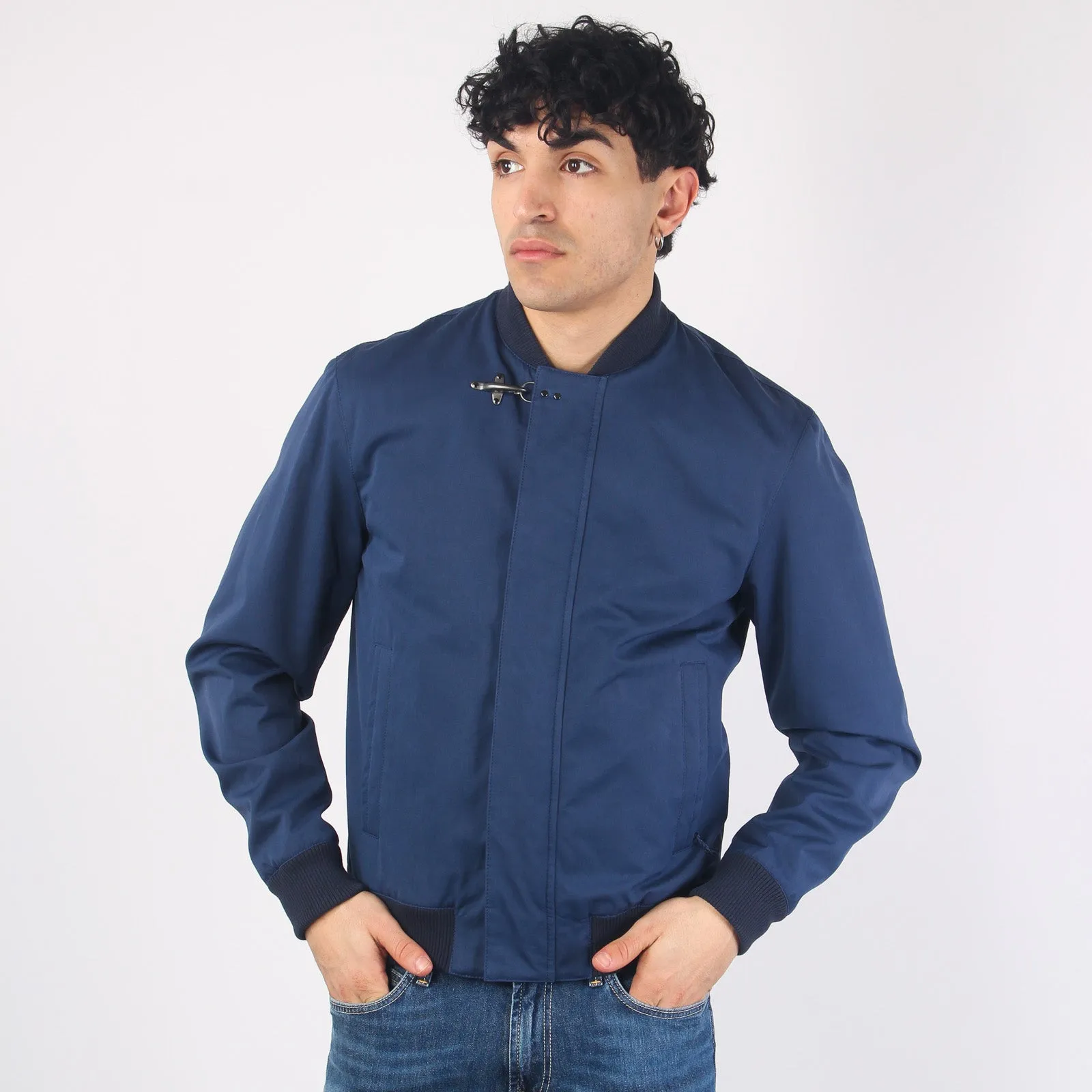 Bomber Vintage Indaco