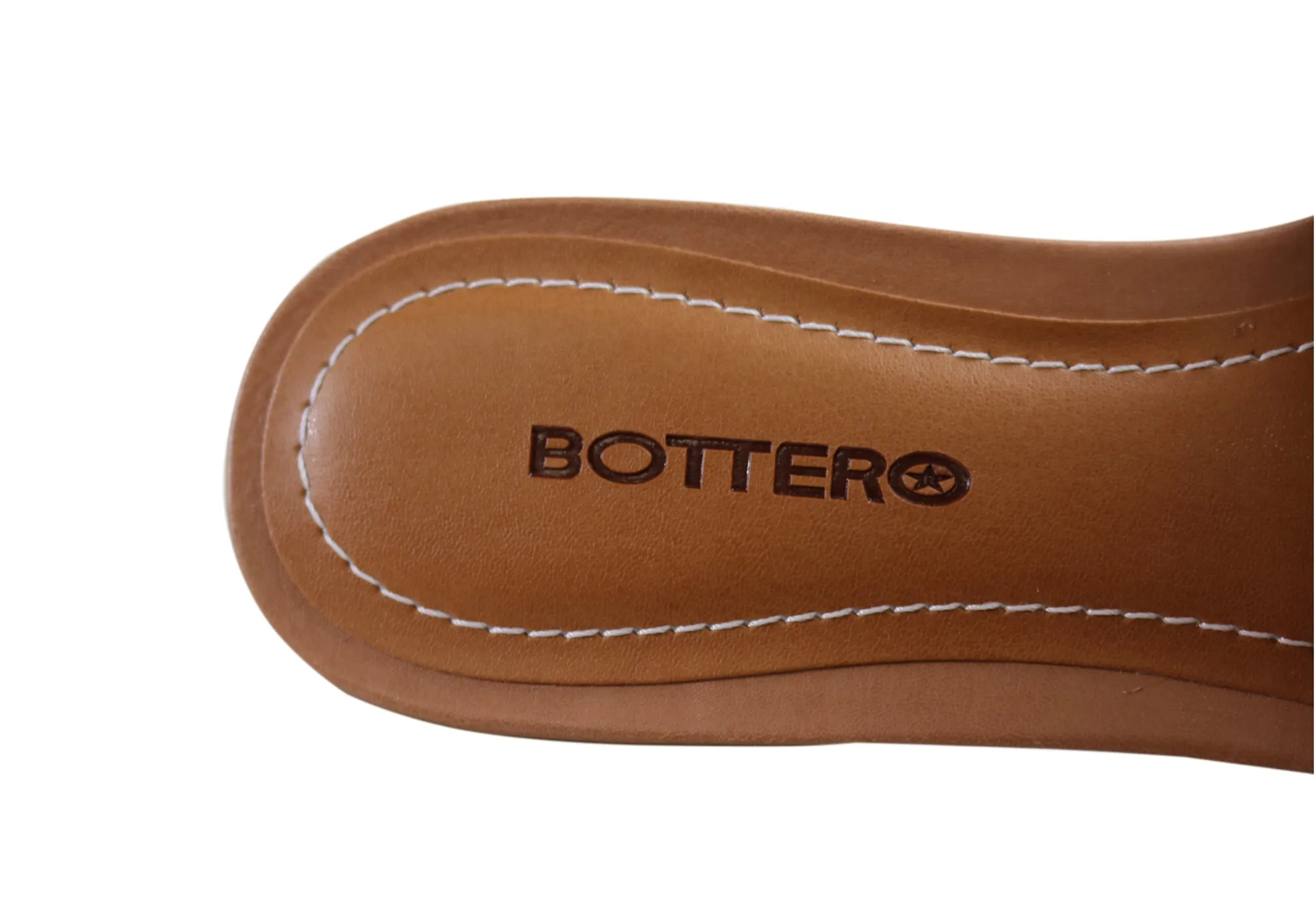 Bottero Wisconsin Womens Comfort Leather Slides Sandals Made In Brazil