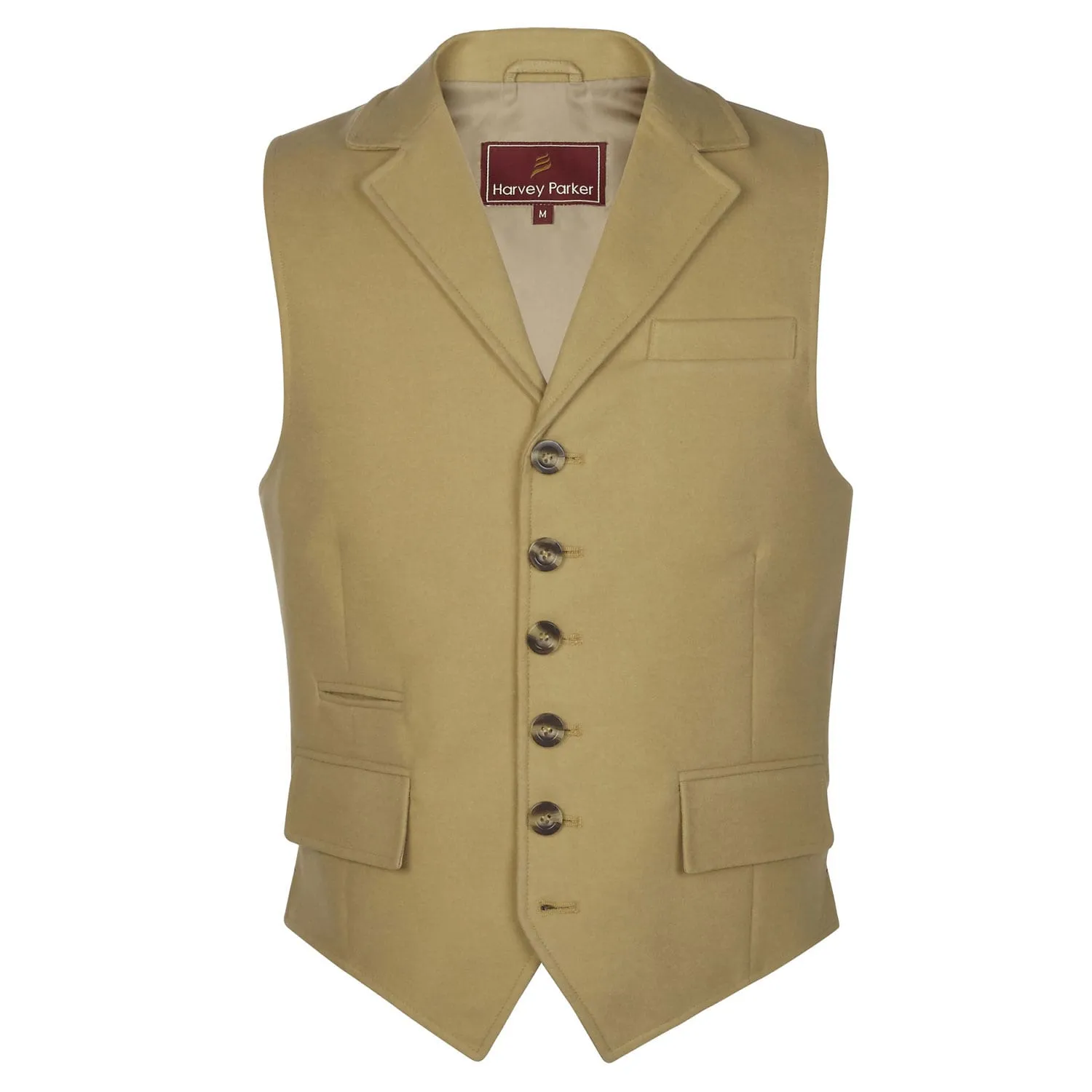 Bracken: Men's Moleskin Yellow Waistcoat