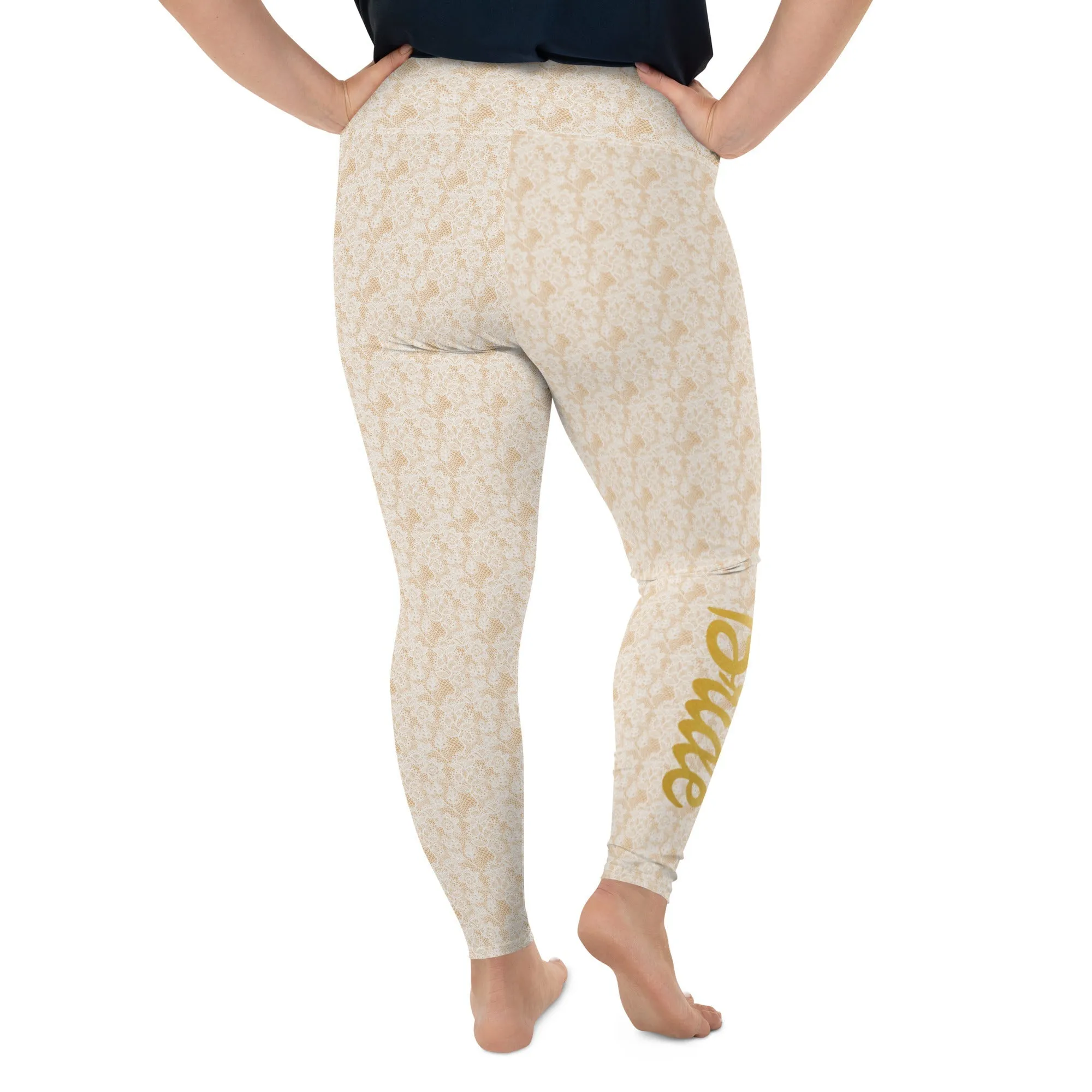 Bride Plus Size Leggings