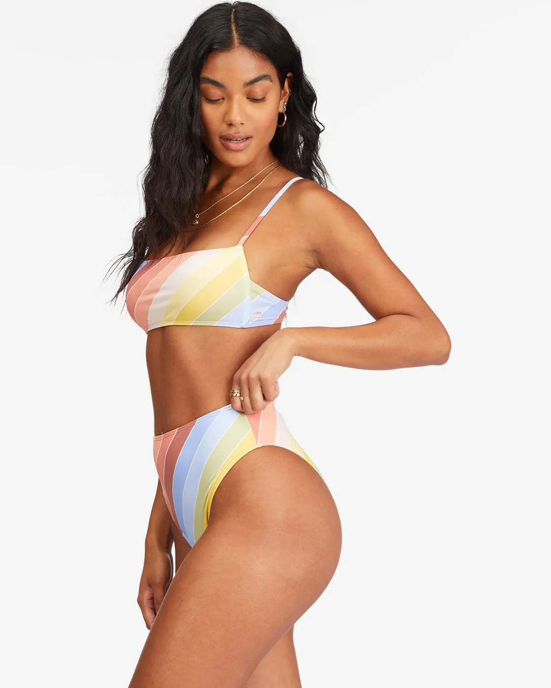 Brighter Daze Rise Bikini Bottoms - Multi