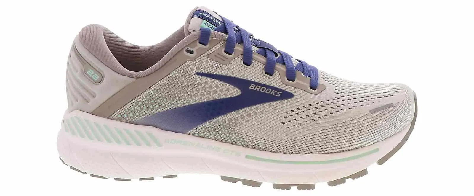 Brooks Adrenaline GTS 22 Women’s Wide-Width Running Shoe-Blue