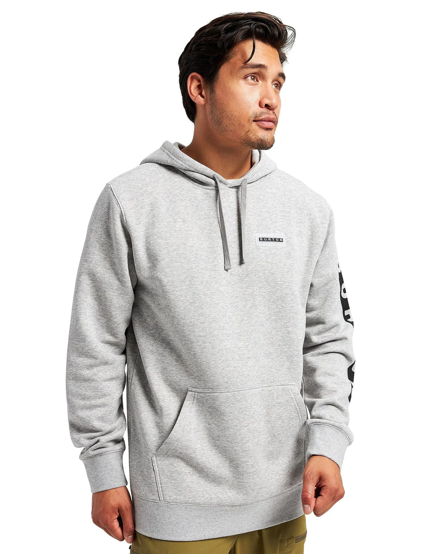 Burton Vault Pullover Hoodie - Gray Heather