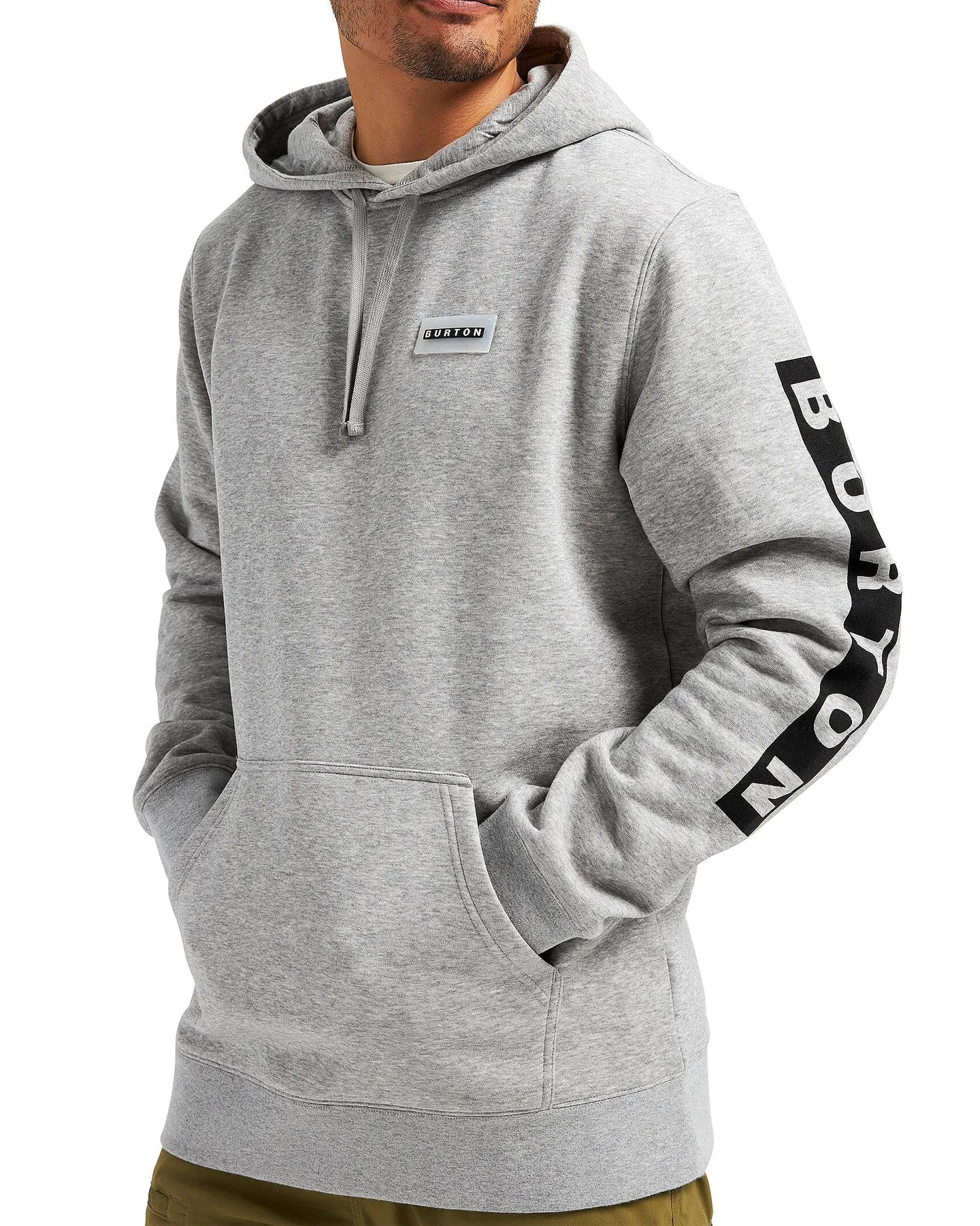 Burton Vault Pullover Hoodie - Gray Heather