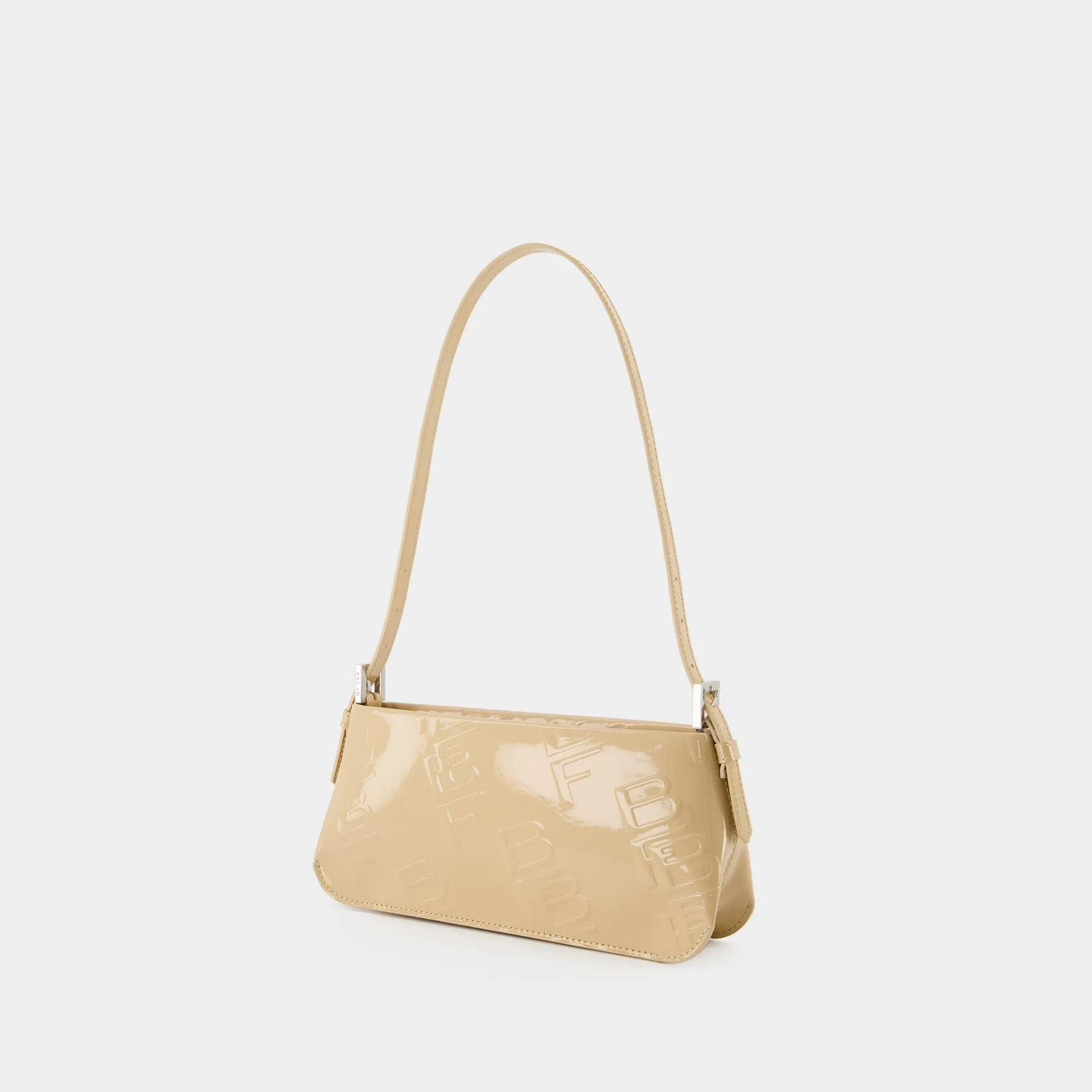 By Far  Dulce Hobo Bag - By Far - Kraft - Patent Leather