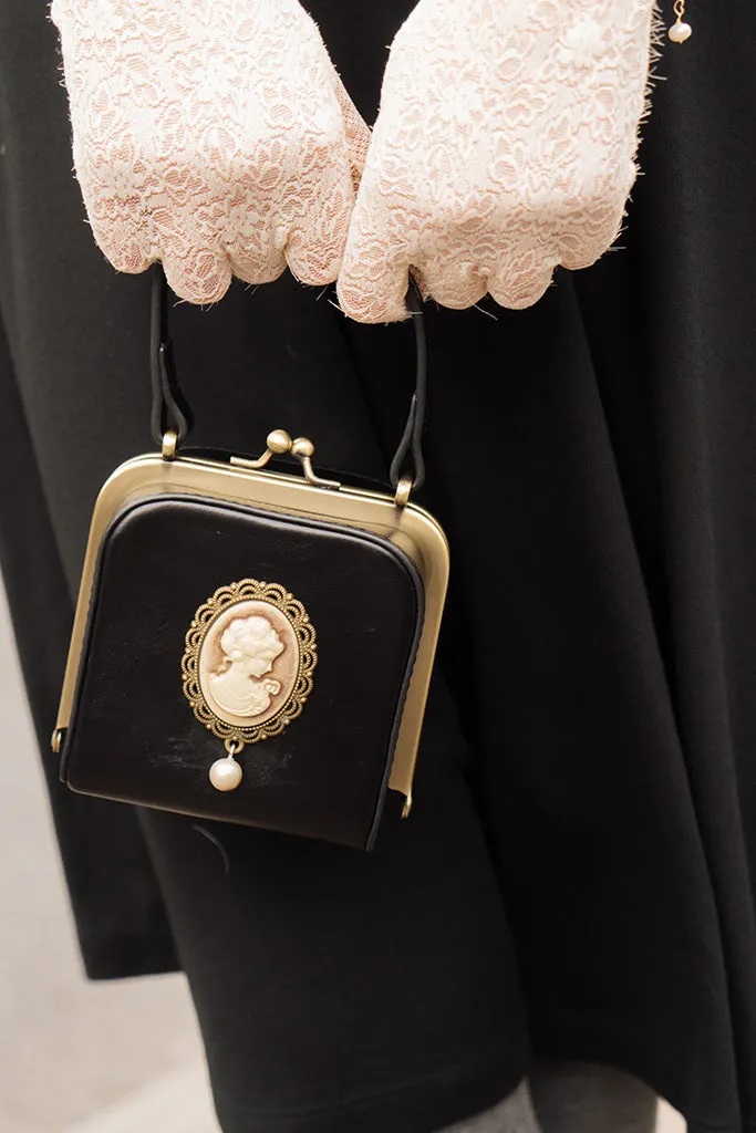 Cameo Mini Clasp Bag