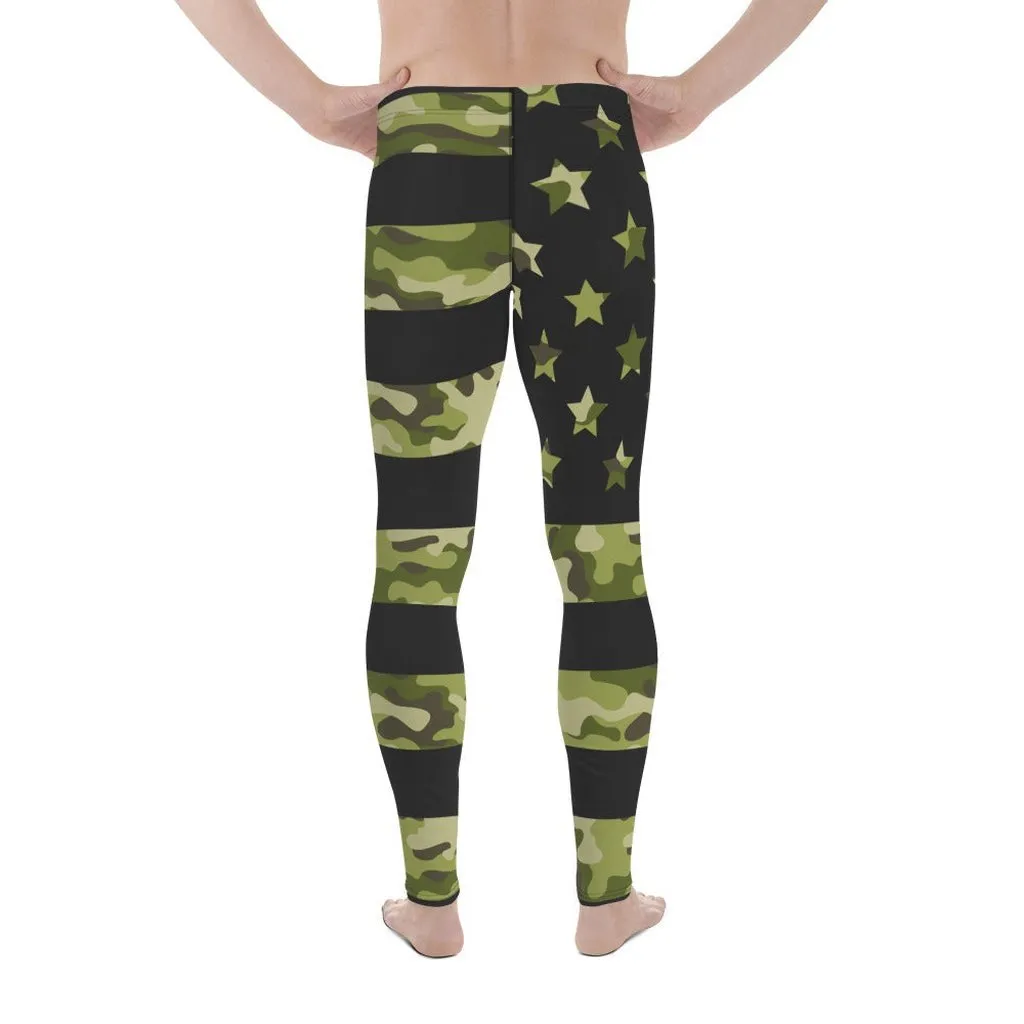 Camo Patriotic Men's Leggings