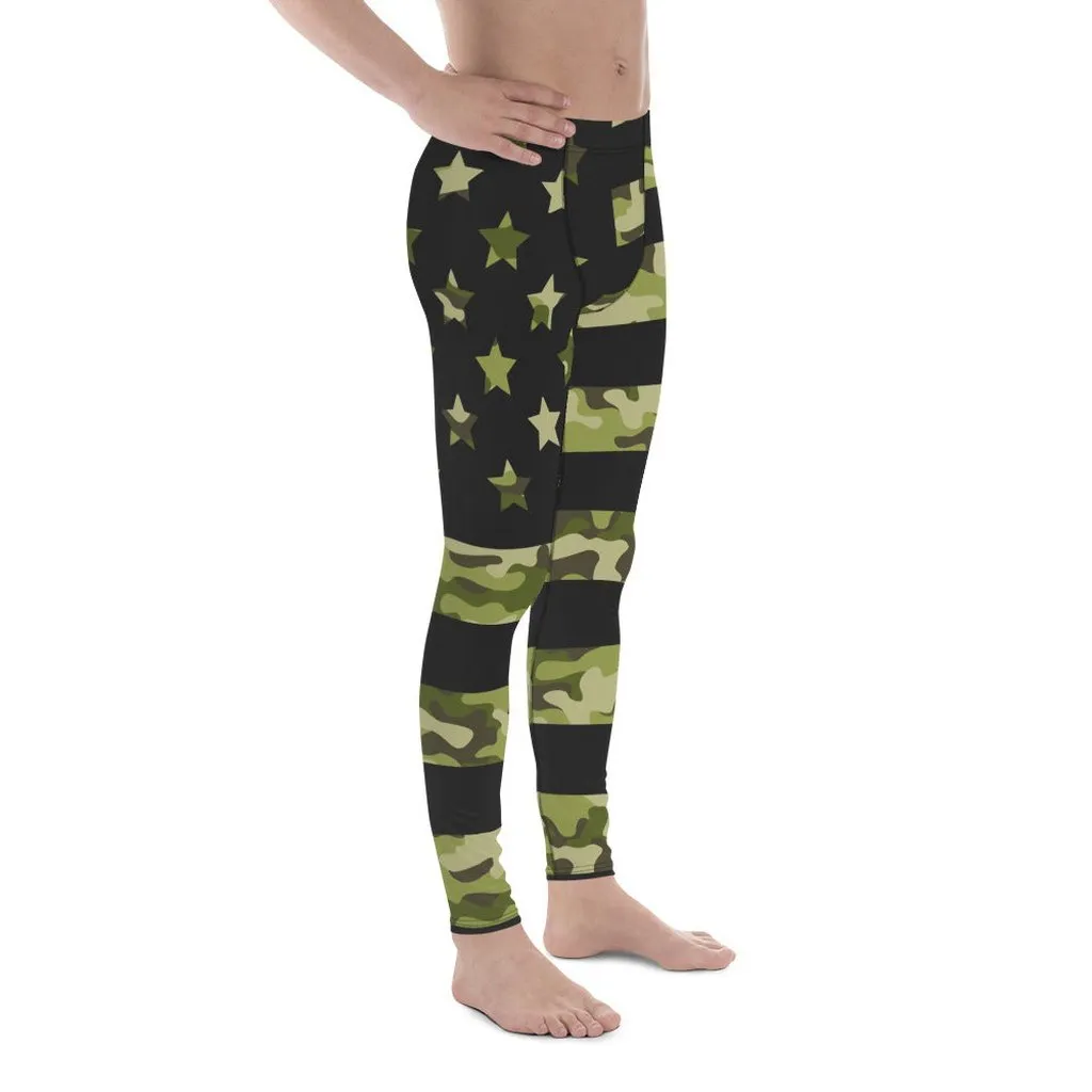 Camo Patriotic Men's Leggings