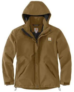 Carhartt Men's Shoreline Storm Defender Loose Heavyweight Zip-Front Work Jacket - Big & Tall