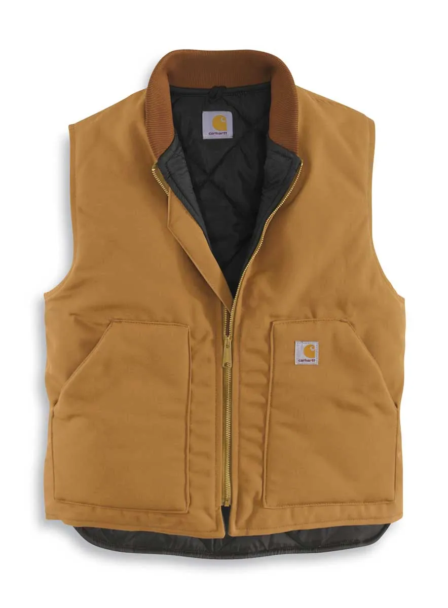 Carhartt V01 Firm Cotton Duck Arctic-Lined Vest