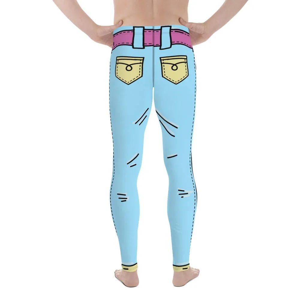 Cartoonized Men's Leggings