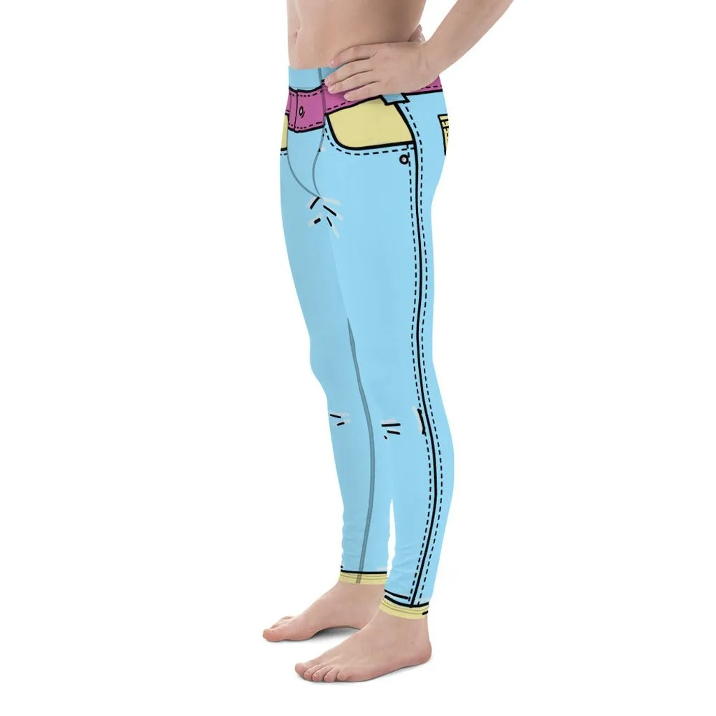 Cartoonized Men's Leggings