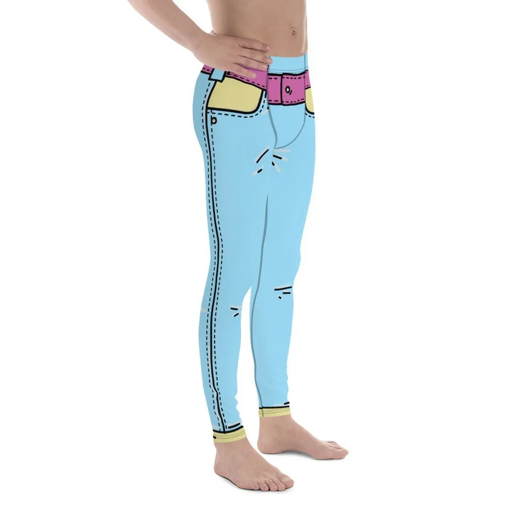 Cartoonized Men's Leggings