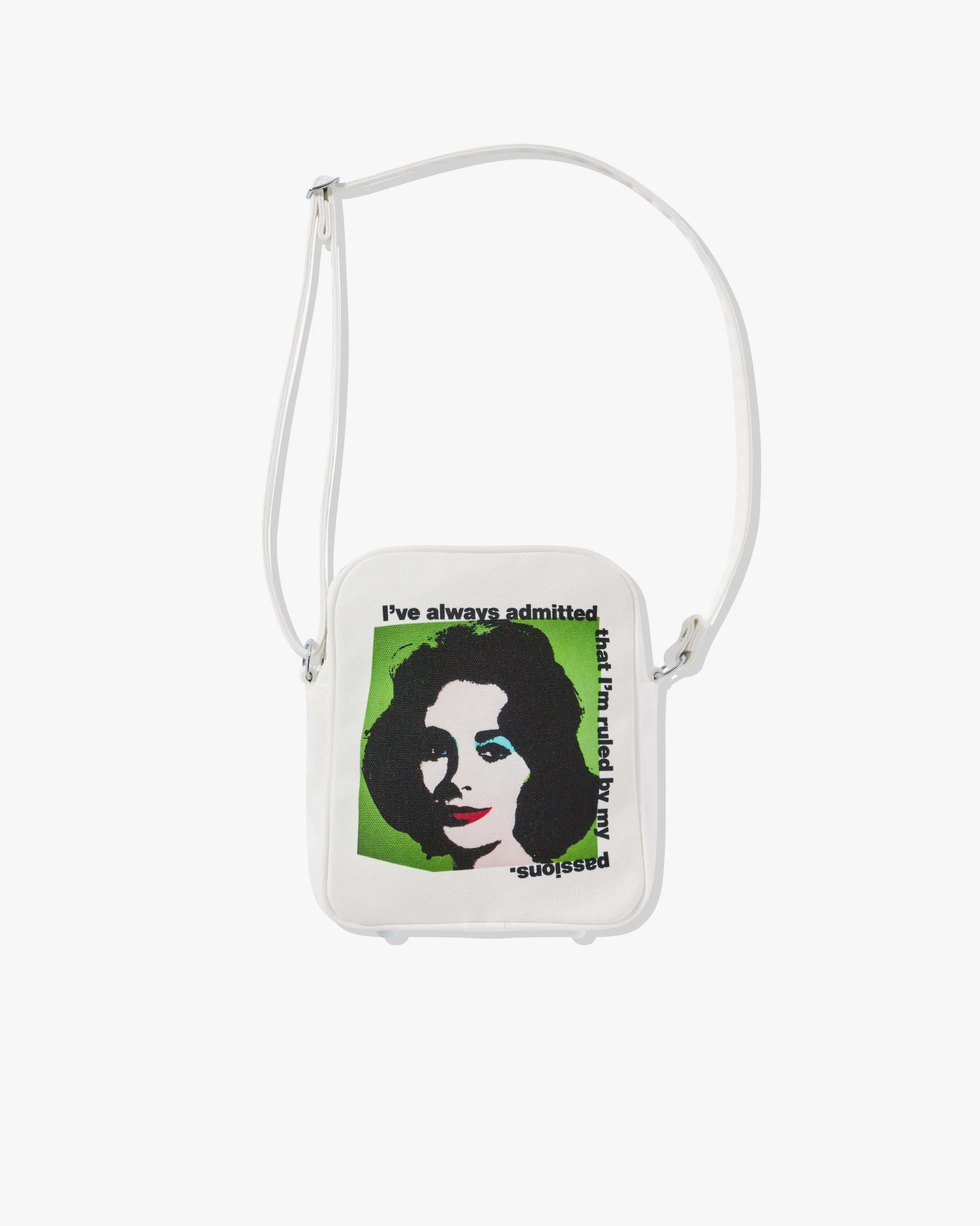 CDG Shirt Andy Warhol Shoulder Bag  White/Print G