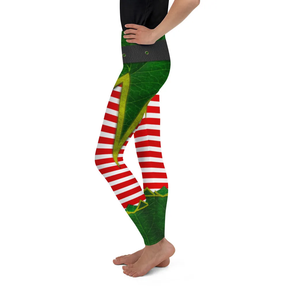 Christmas Elf Youth Leggings