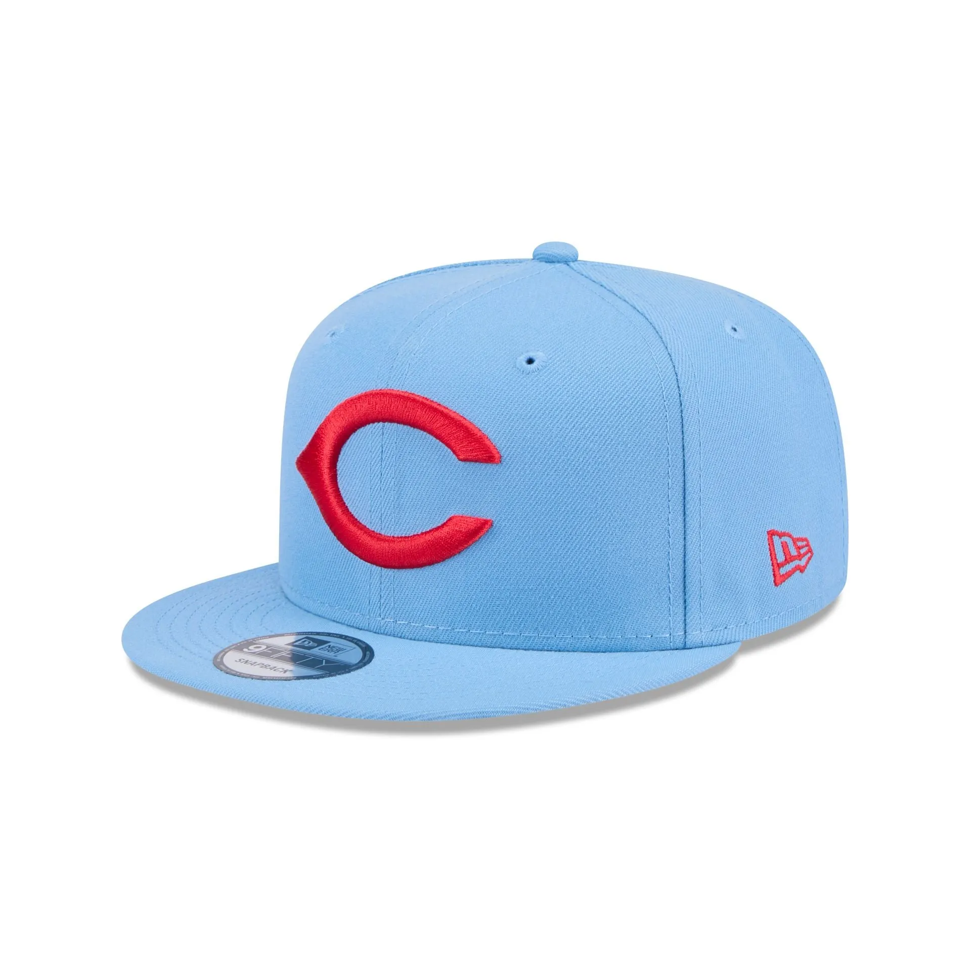 Cincinnati Reds Sky Blue 9FIFTY Snapback Hat