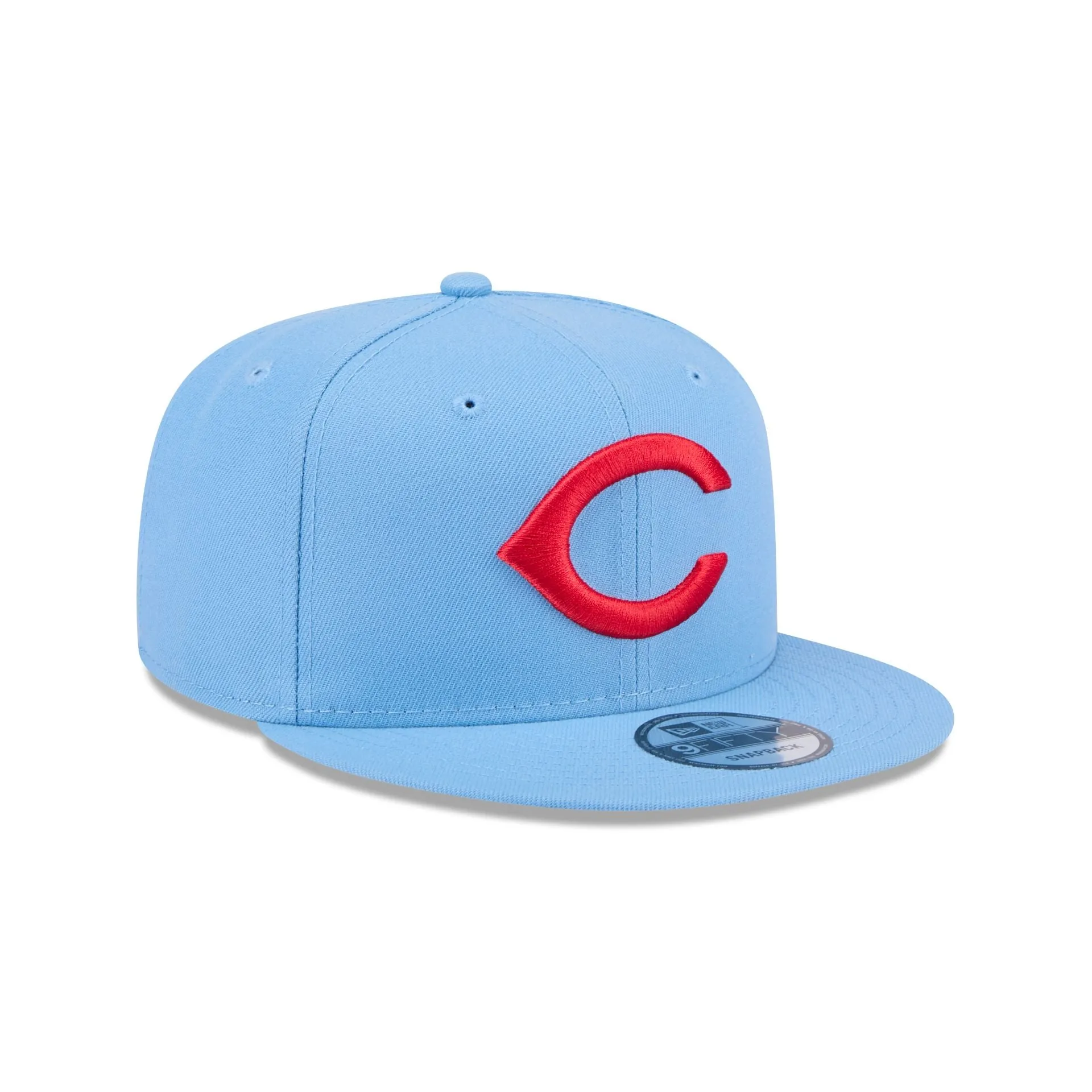 Cincinnati Reds Sky Blue 9FIFTY Snapback Hat