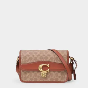 Coach  Studio Shoulder Hobo Bag - Coach - Tan Rust - Canva