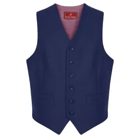 Cobham: Men's Moleskin Blue Waistcoat