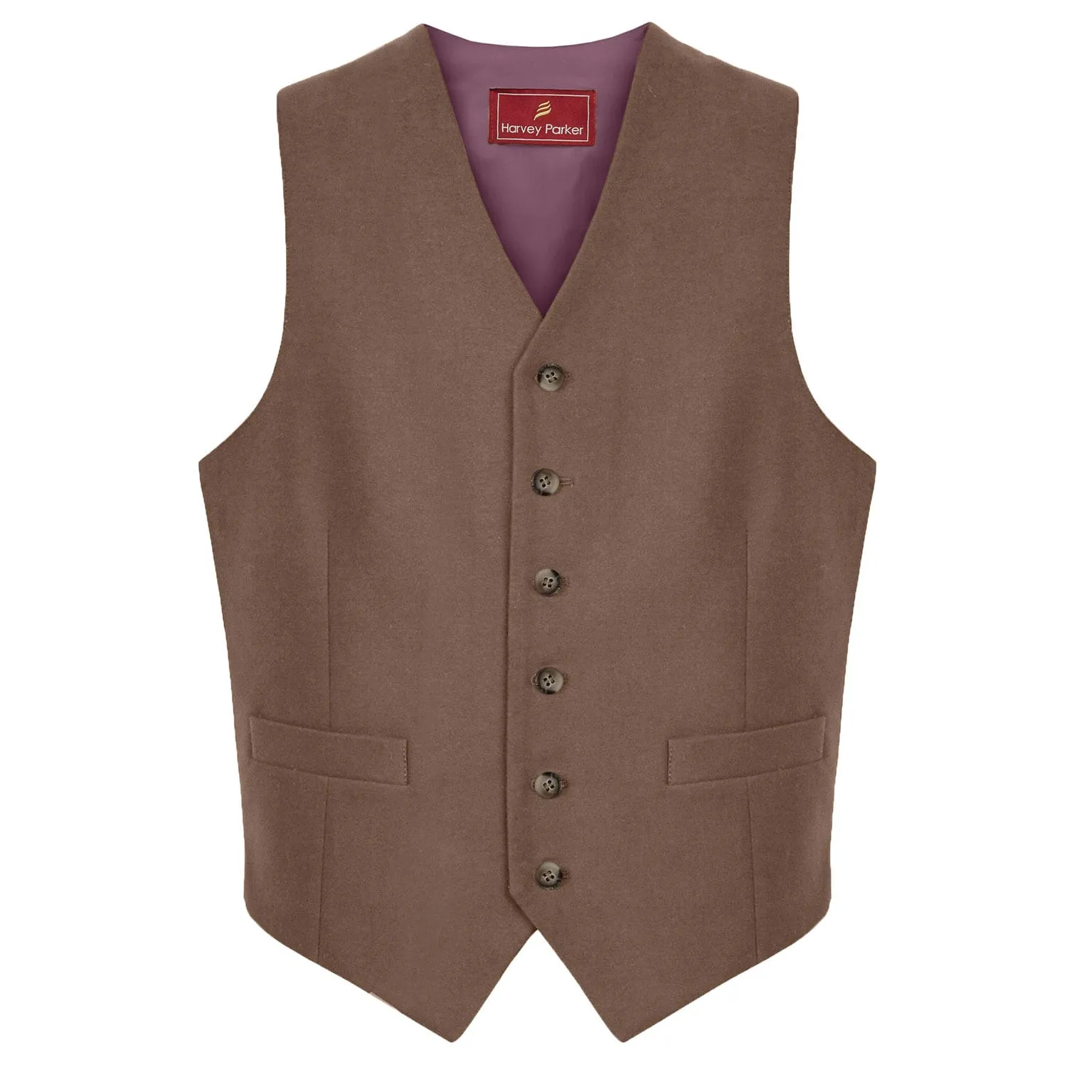 Cobham: Men's Moleskin Mushroom Waistcoat