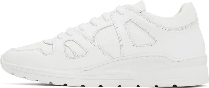 Common Projects White Track Technical Sneakers