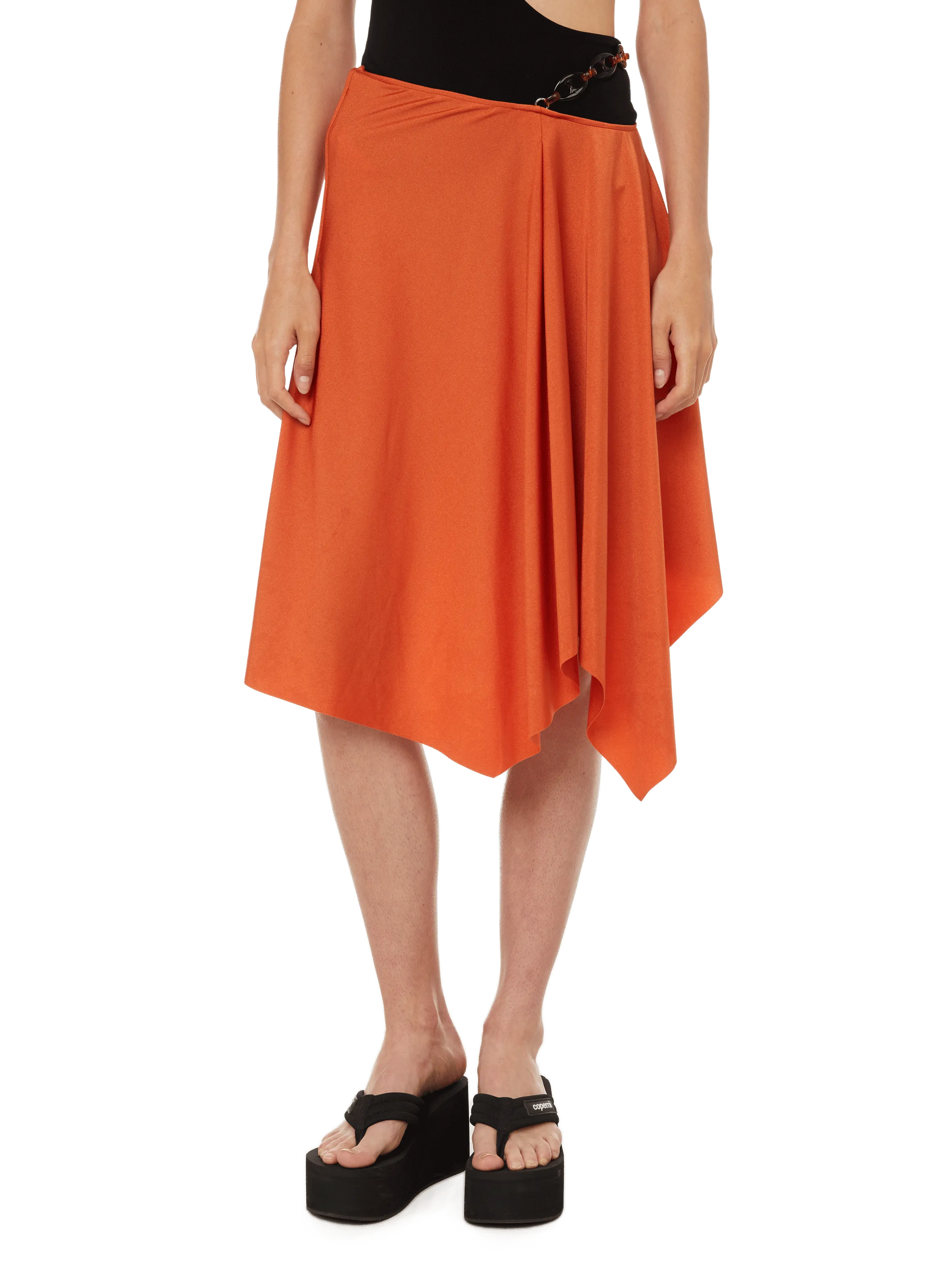 COPERNI  Asymmetric skirt - Orange