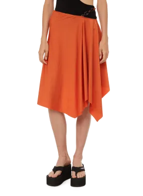 COPERNI  Asymmetric skirt - Orange