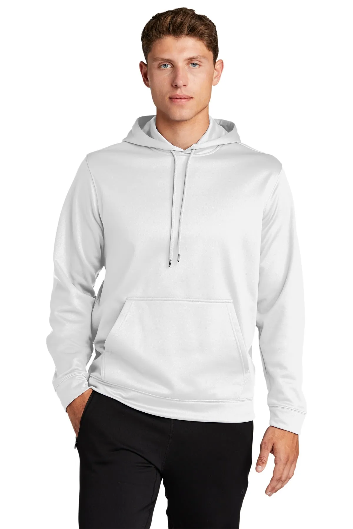 Custom Embroidered - Sport-Tek Sport-Wick Fleece Hooded Pullover.  F244