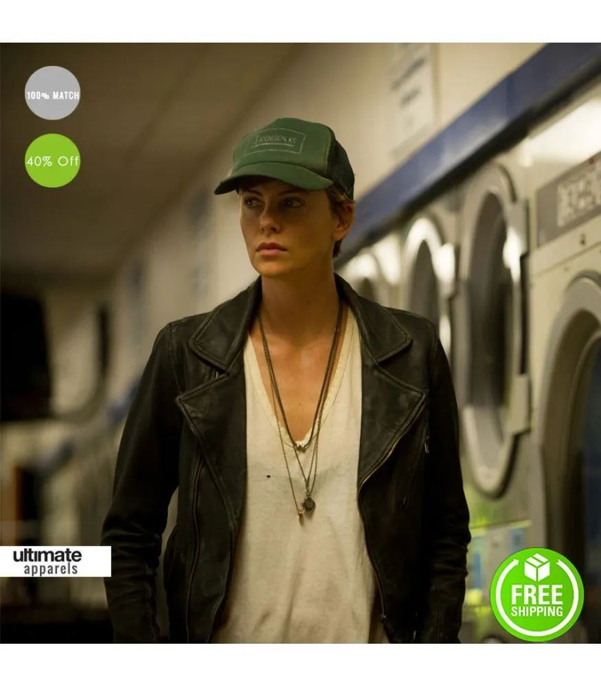 Dark Places Charlize Theron (Libby Day) Black Leather Jacket