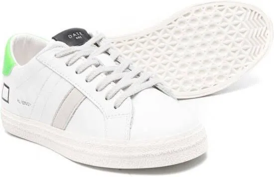 D.A.T.E. colourblock low-top sneakers White