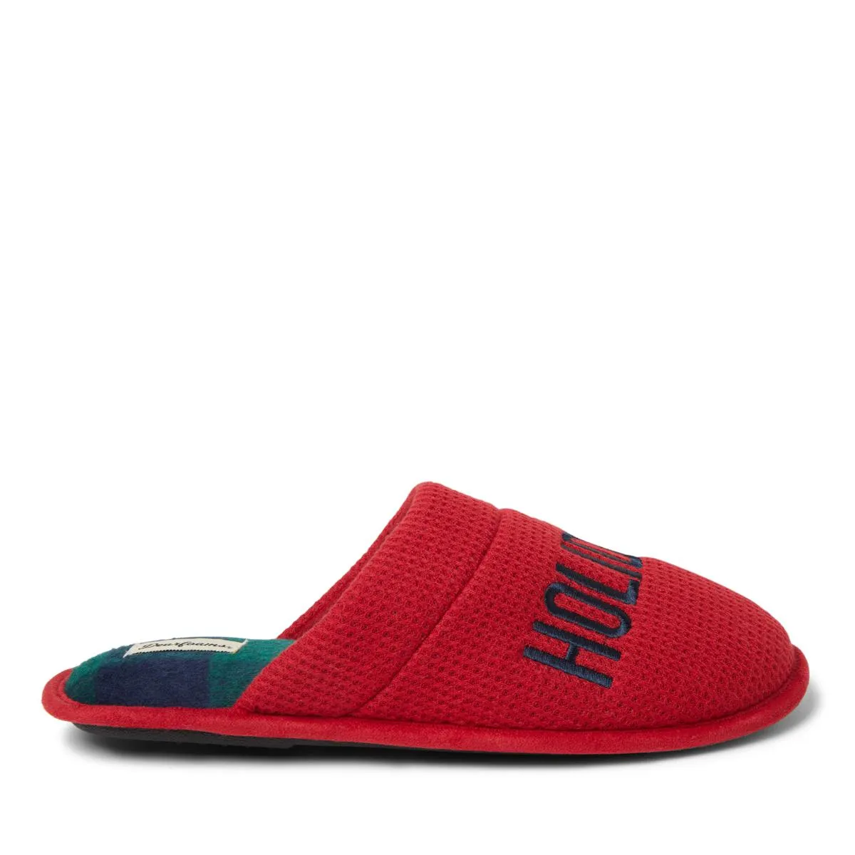      Dearfoams Men's Tyler Holiday Scuff Slipper     