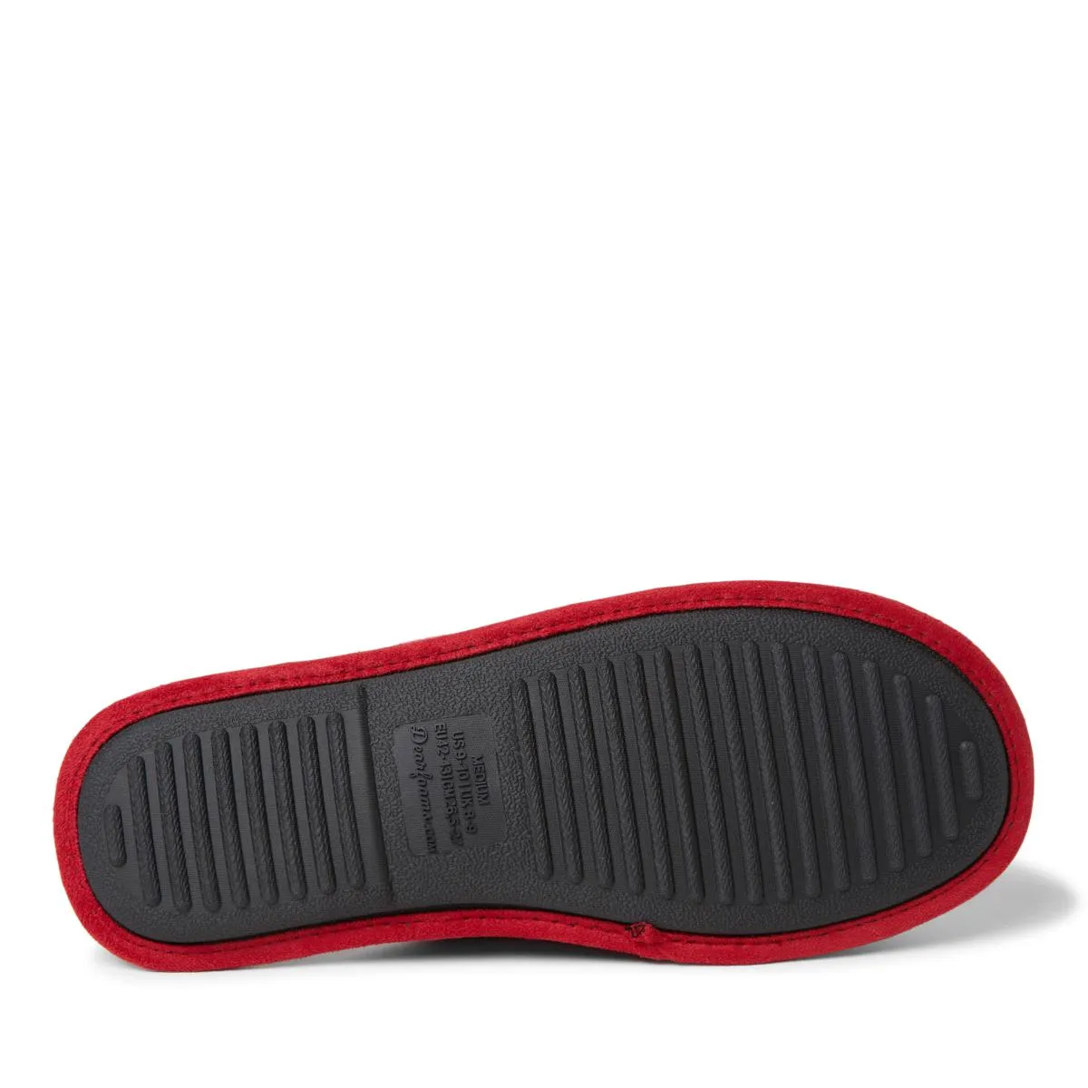      Dearfoams Men's Tyler Holiday Scuff Slipper     