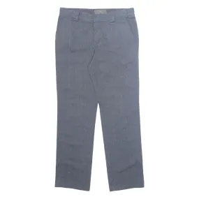 DICKIES Chino Womens Trousers Grey Regular Straight W28 L27