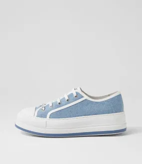 DJANGO & JULIETTE Genesiss Denim Fabric Sneakers