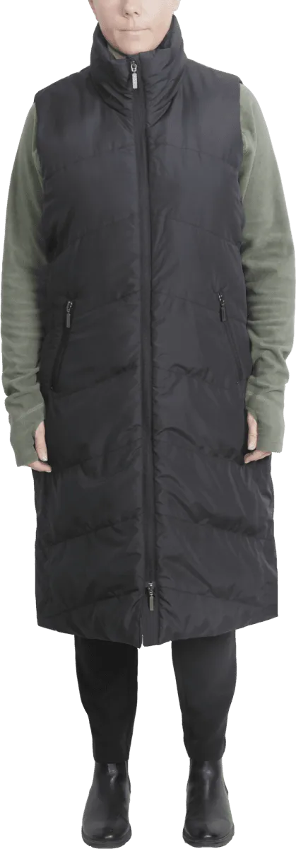 Dobsom Women's Stockholm Long Vest Black | Buy Dobsom Women's Stockholm Long Vest Black here | Outnorth