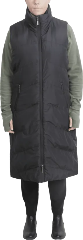 Dobsom Women's Stockholm Long Vest Black | Buy Dobsom Women's Stockholm Long Vest Black here | Outnorth