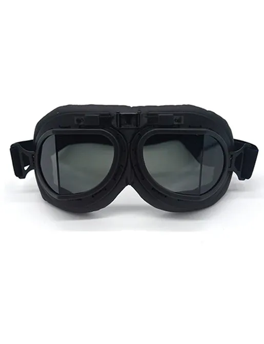 DOOF GOGGLES - BLACK/ BLACK LENS