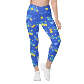 Down Syndrome Awareness Crossover Leggings With Pockets