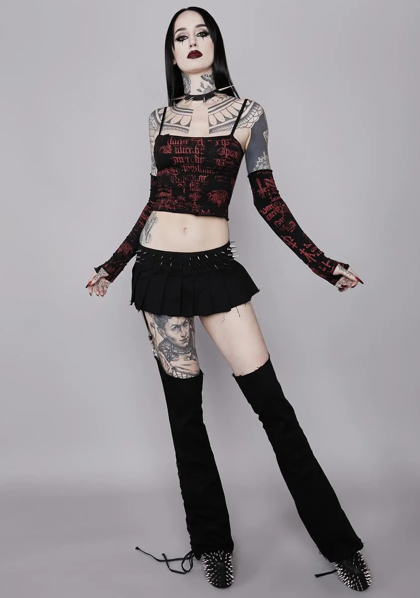 Dreamer Deceiver Mini Skirt-