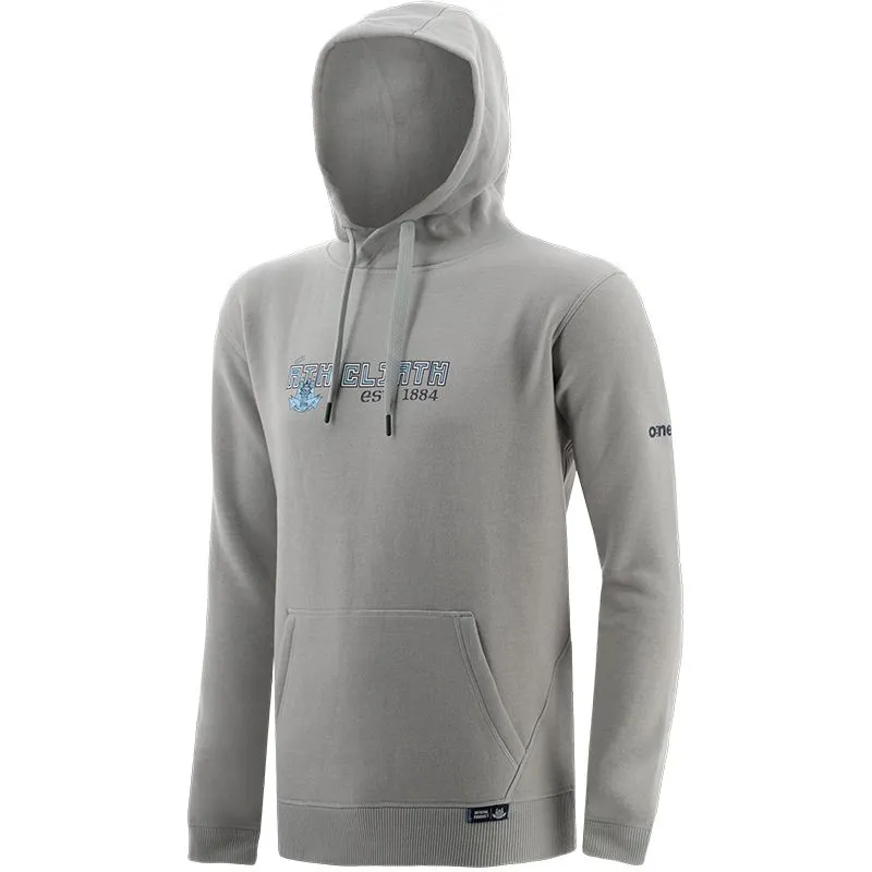 Dublin GAA Men's Highlander Ath Cliath Fleece Pullover Hoodie Grey