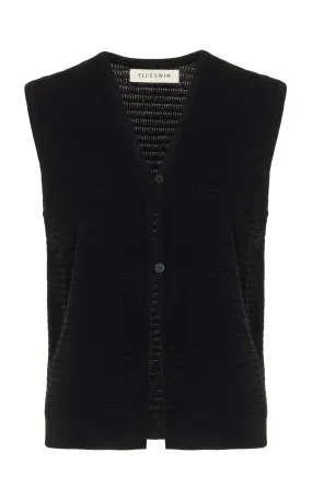 ELCE Elle Knit Cotton-Blend Vest Top