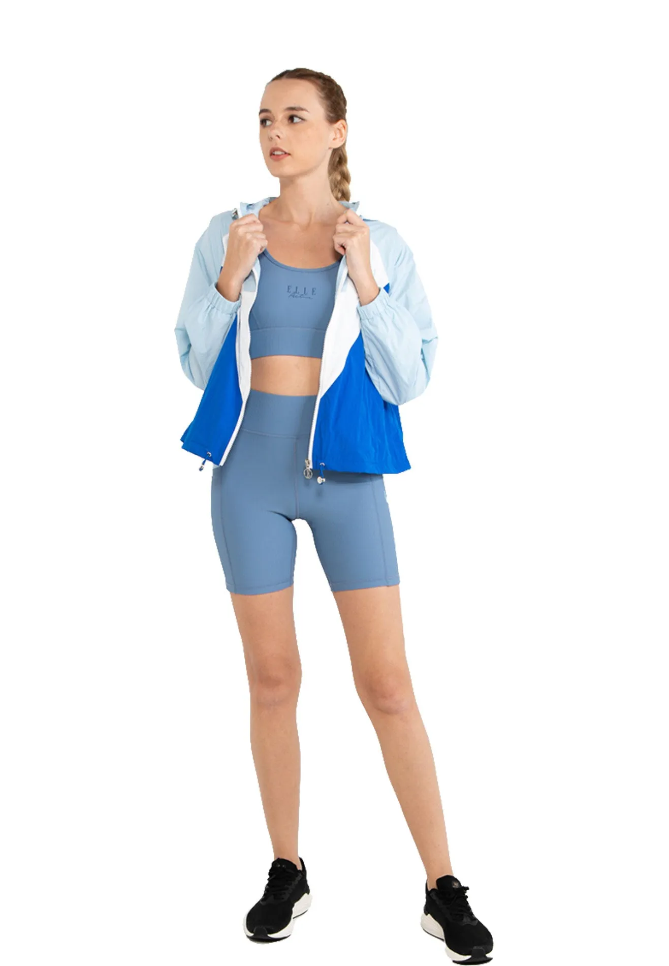 ELLE Active Zip-Through Hoodie Jacket