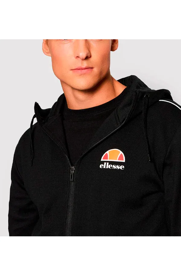 Ellesse Ornari Full Zip Hoodie Black