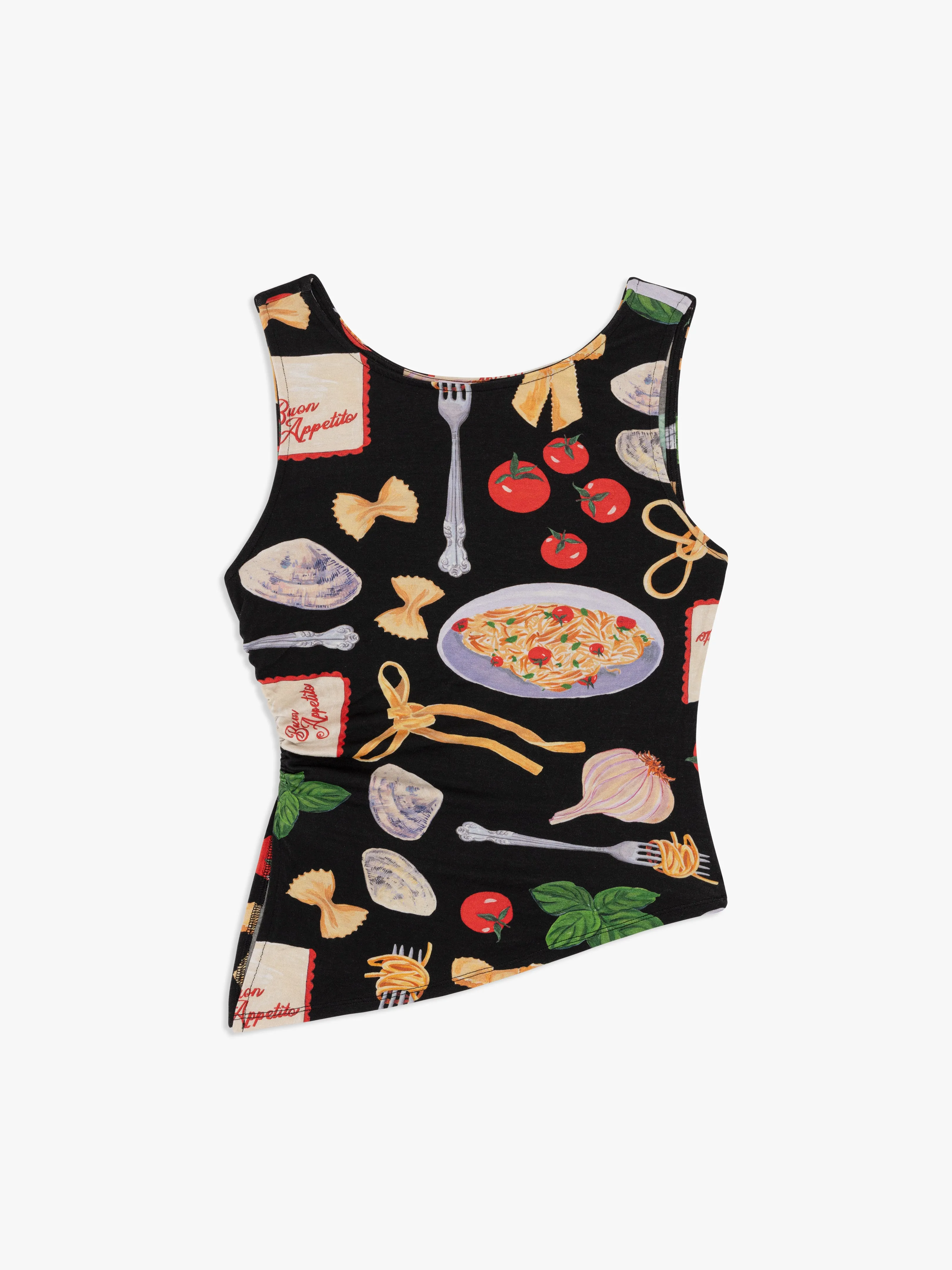 Erin Tank - Buon Appetito Black